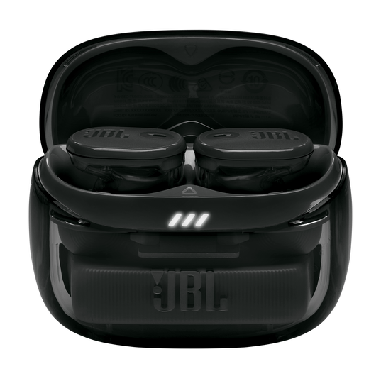 JBL Tune Buds 2 Ghost Edition - Ghost Black - True Wireless Noise Cancelling Earbuds - Detailshot 3